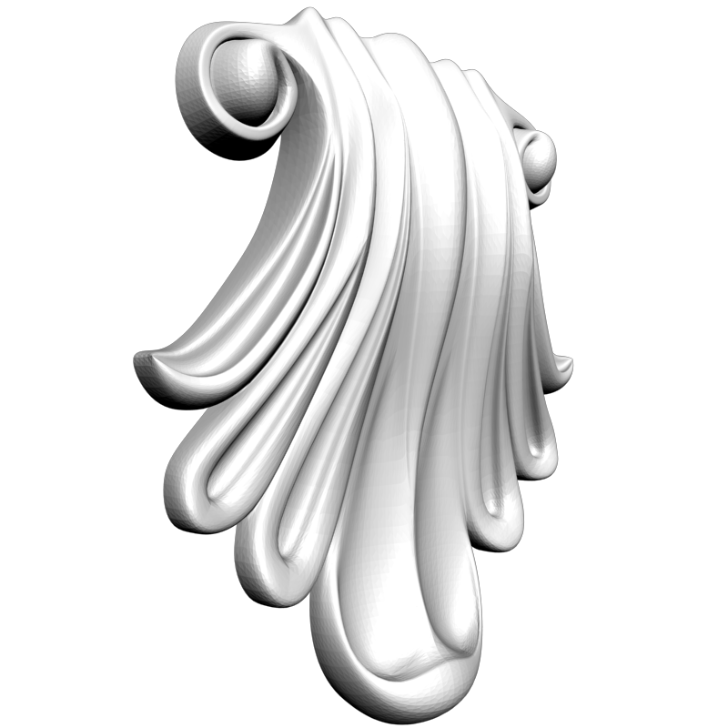 картинка Накладка резная D10-276 3D-STL.COM