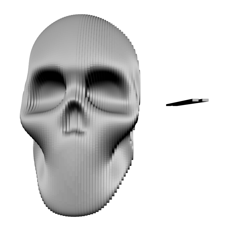 картинка Череп L5-104 3D-STL.COM
