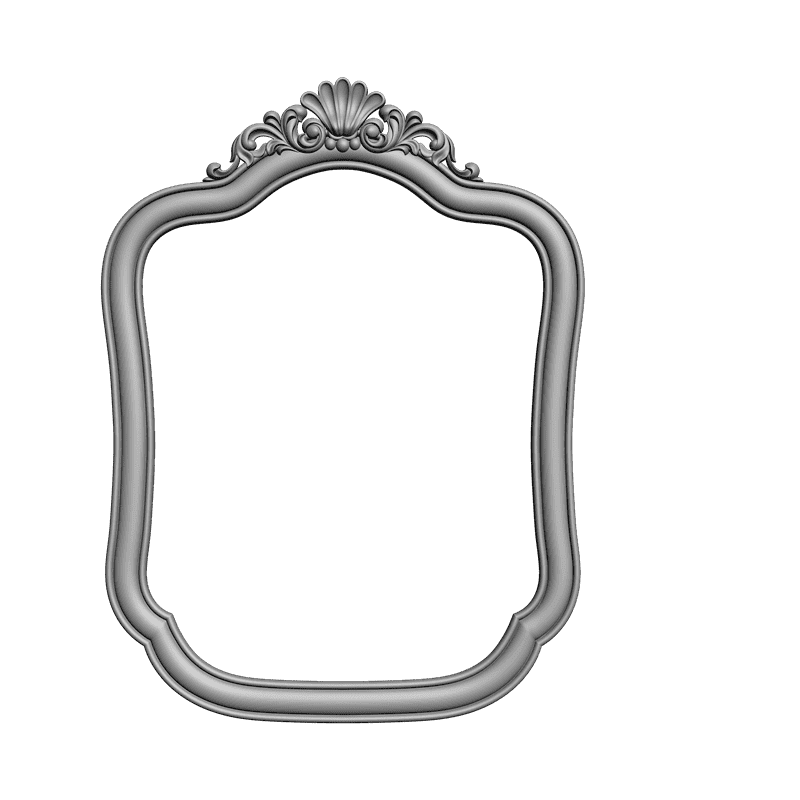 картинка Рамка резная D14-295 3D-STL.COM