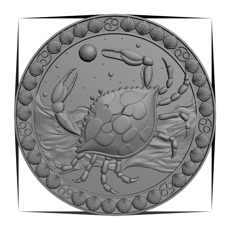 картинка Рак P1-008 3D-STL.COM