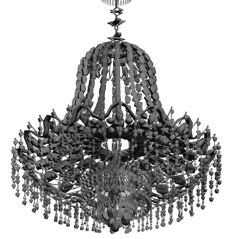 картинка Люстра H6-042 3D-STL.COM
