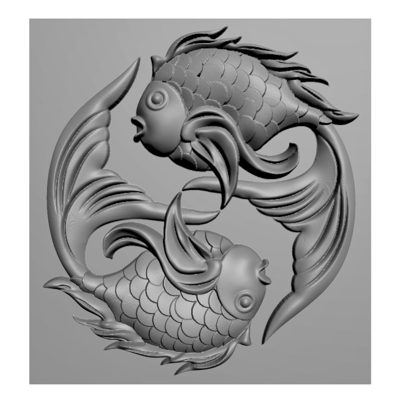 картинка Рыбки F5-052 3D-STL.COM
