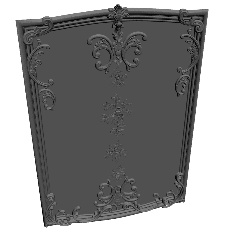 картинка Панель резная D11-115 3D-STL.COM