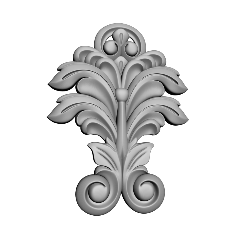 картинка Элемент декора D10-469 3D-STL.COM