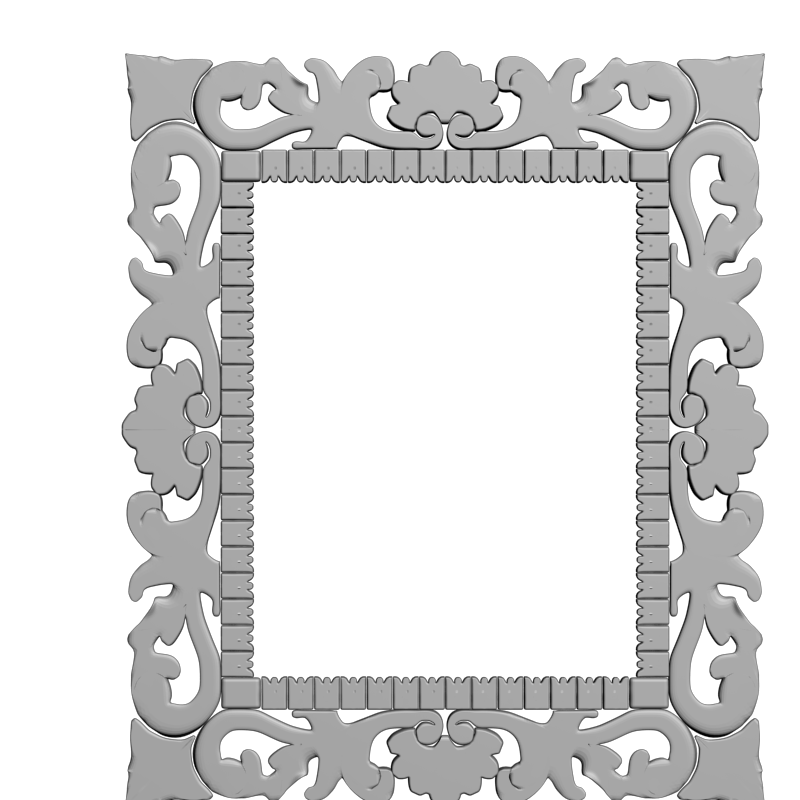 картинка Рама резная D14-560 3D-STL.COM