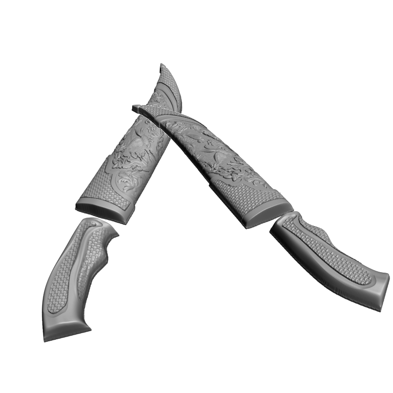 картинка Нож Утки RO3-022 3D-STL.COM
