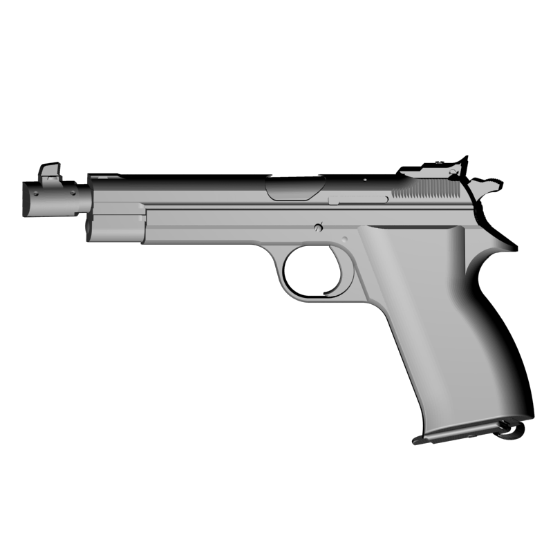 картинка Модель рельефа пистолета SIG RO2-049 3D-STL.COM