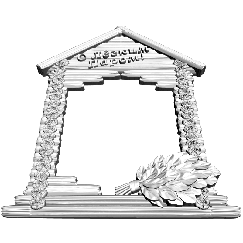 картинка Для зеркала в баню D14-391 3D-STL.COM