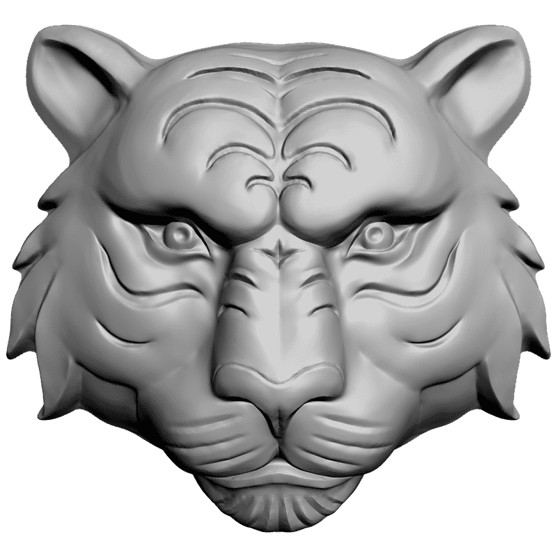 картинка Тигр F1-010 3D-STL.COM
