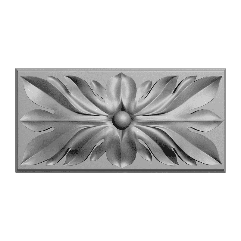 картинка Розетка резная D16-002 3D-STL.COM