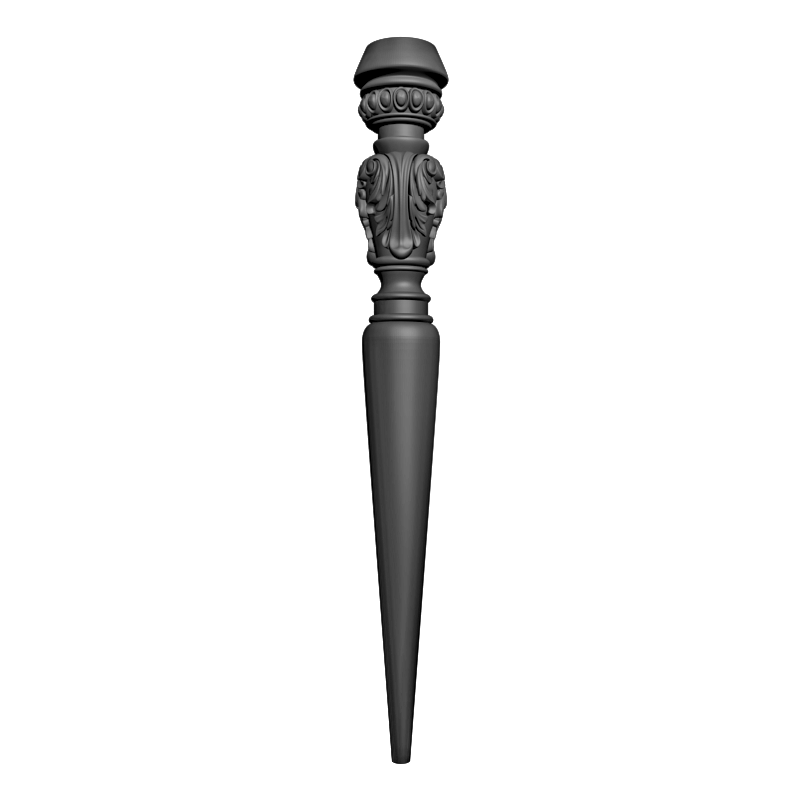 картинка Ножка мебельная M6-110 3D-STL.COM