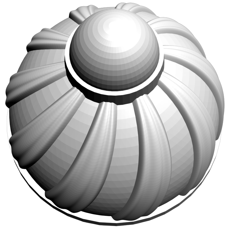 картинка Шар D20-026 3D-STL.COM