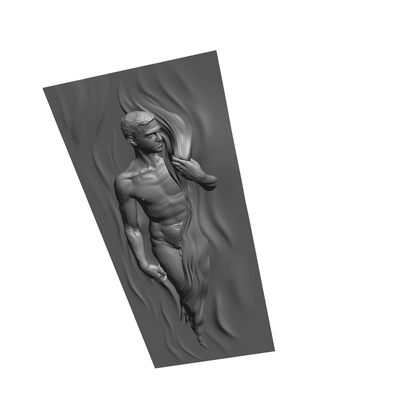 картинка Дверь резная H3-003 3D-STL.COM