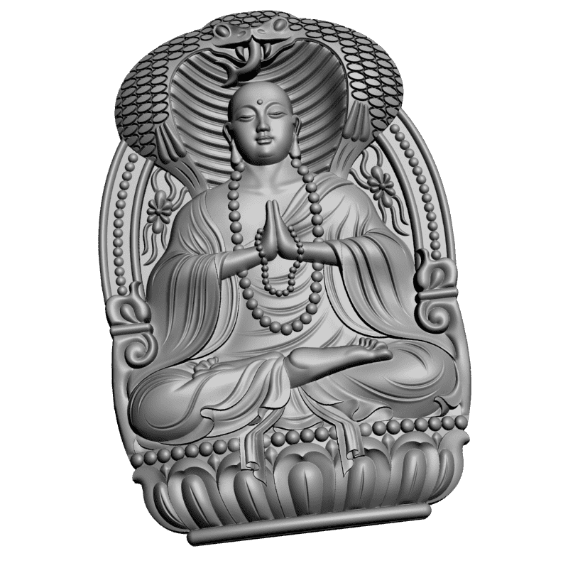картинка Дзидзо Будды V9-097 3D-STL.COM