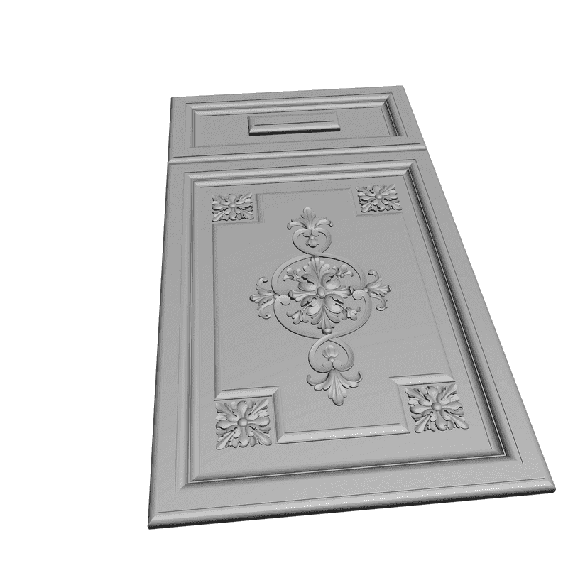 картинка Фасад мебельный M10-013 3D-STL.COM