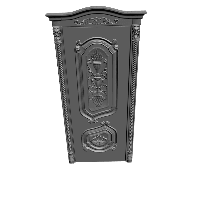 картинка Дверь резная H3-035 3D-STL.COM