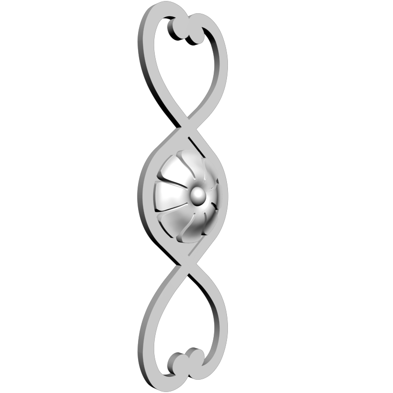 картинка Накладка резная D10-299 3D-STL.COM
