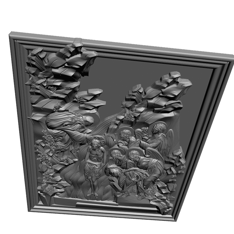 картинка Икона резная V3-176 3D-STL.COM