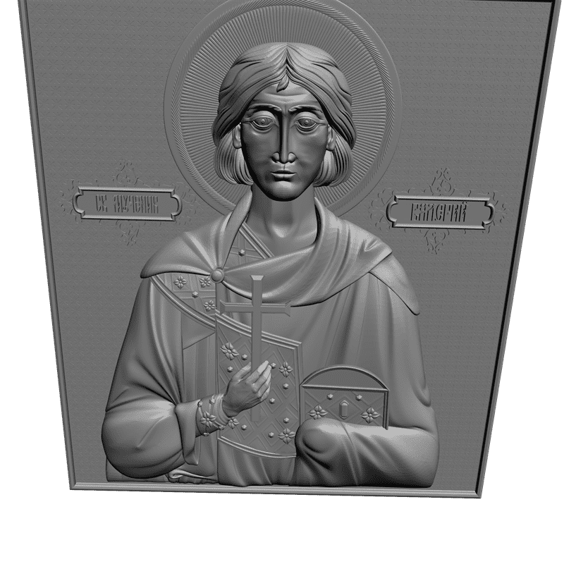 картинка Святой Мученник Валерий V3-092 3D-STL.COM