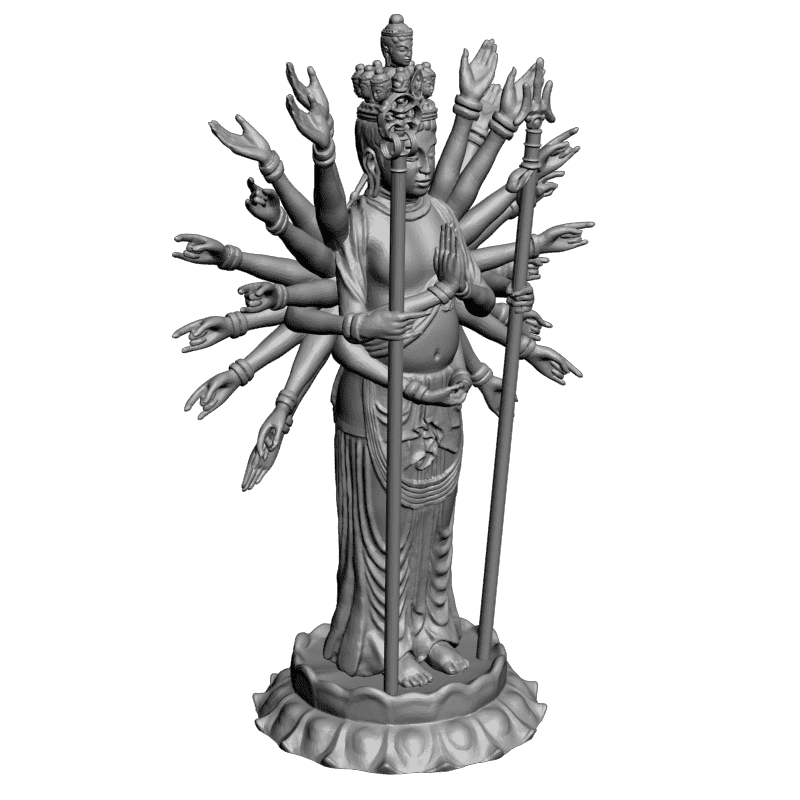 картинка Бодхисаттва Авалокитешвара (мульти силы) V9-080 3D-STL.COM