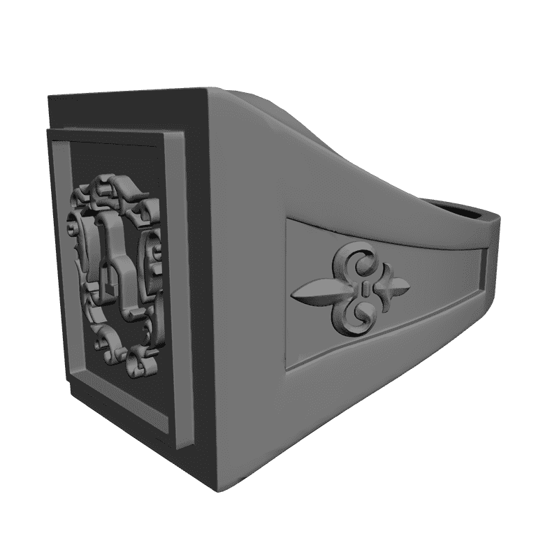картинка Кольцо RY2-026 3D-STL.COM