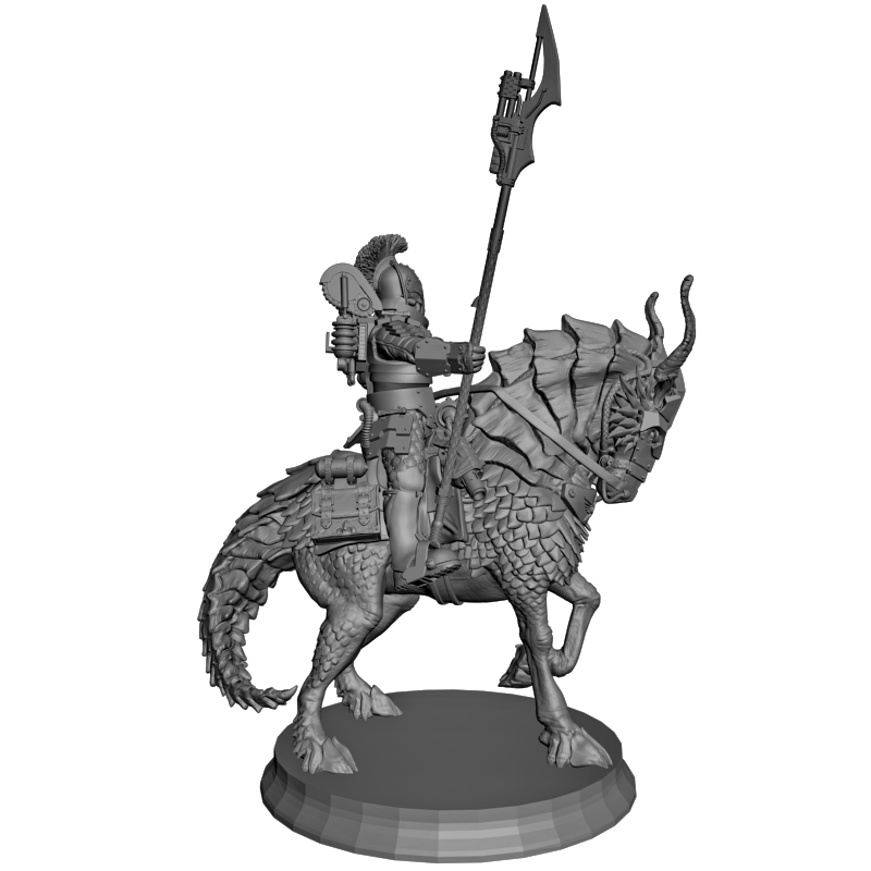картинка Лихой Наездник L3-357 3D-STL.COM