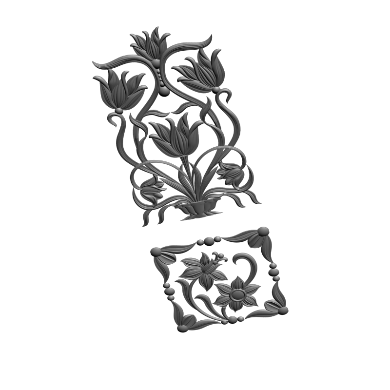 картинка Накладка на двери H3-117 3D-STL.COM