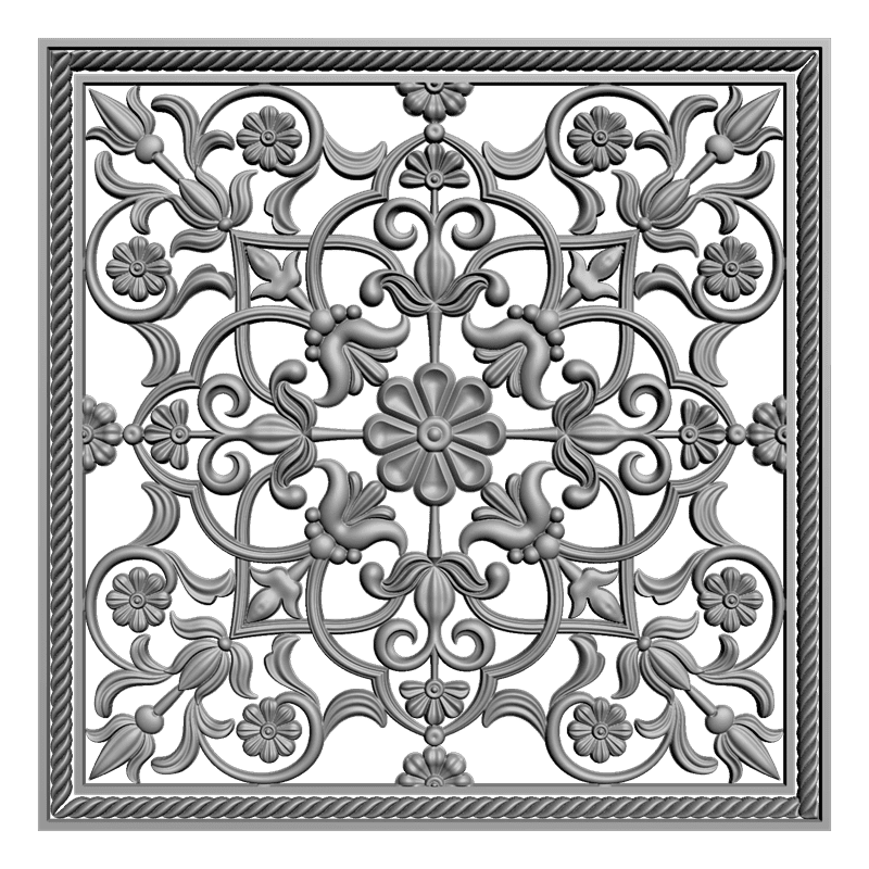 картинка Панель резная D11-037 3D-STL.COM