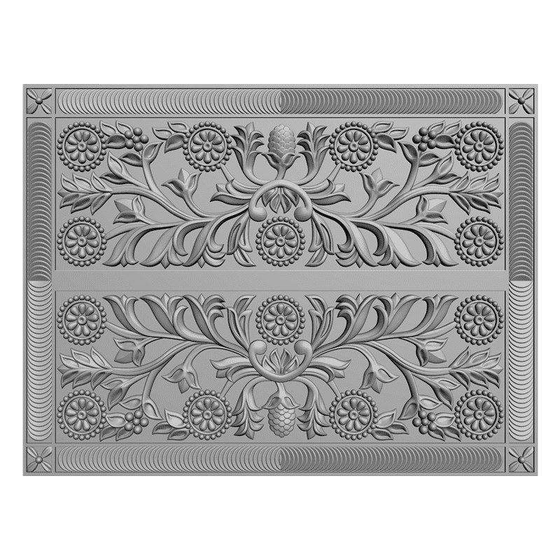 картинка Панель резная D11-017 3D-STL.COM
