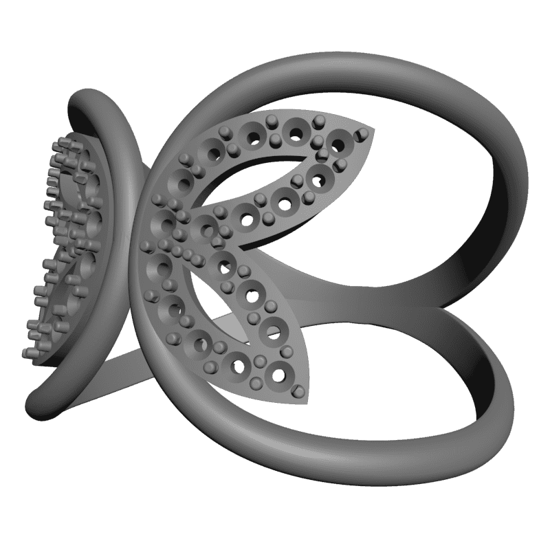 картинка Бабочка RY6-037 3D-STL.COM