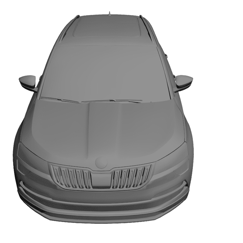 картинка Skoda Karoq RT3-048 3D-STL.COM