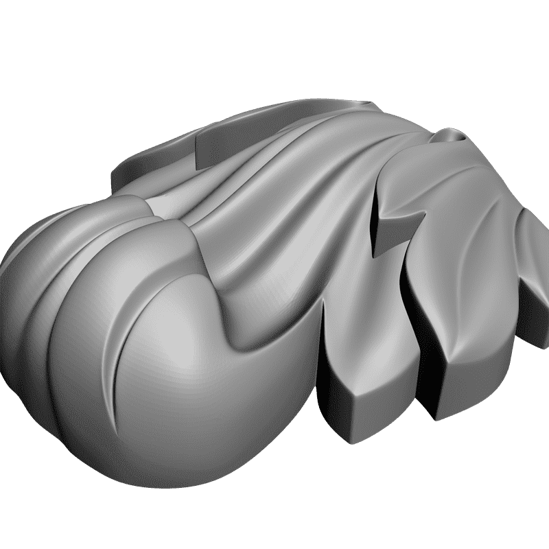 картинка Кронштейн резной D9-096 3D-STL.COM