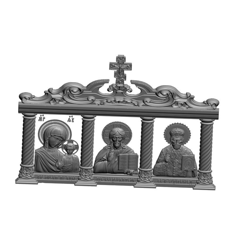 картинка Иконостас V3-477 3D-STL.COM