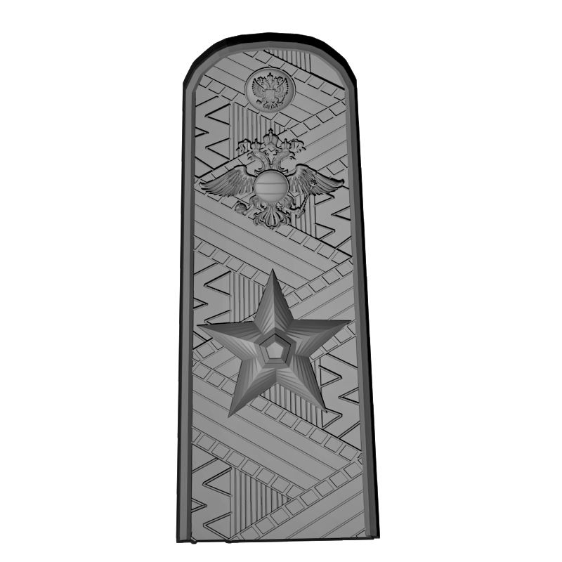картинка Погон P4-493 3D-STL.COM