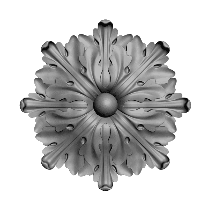 картинка Розетка резная D16-054 3D-STL.COM