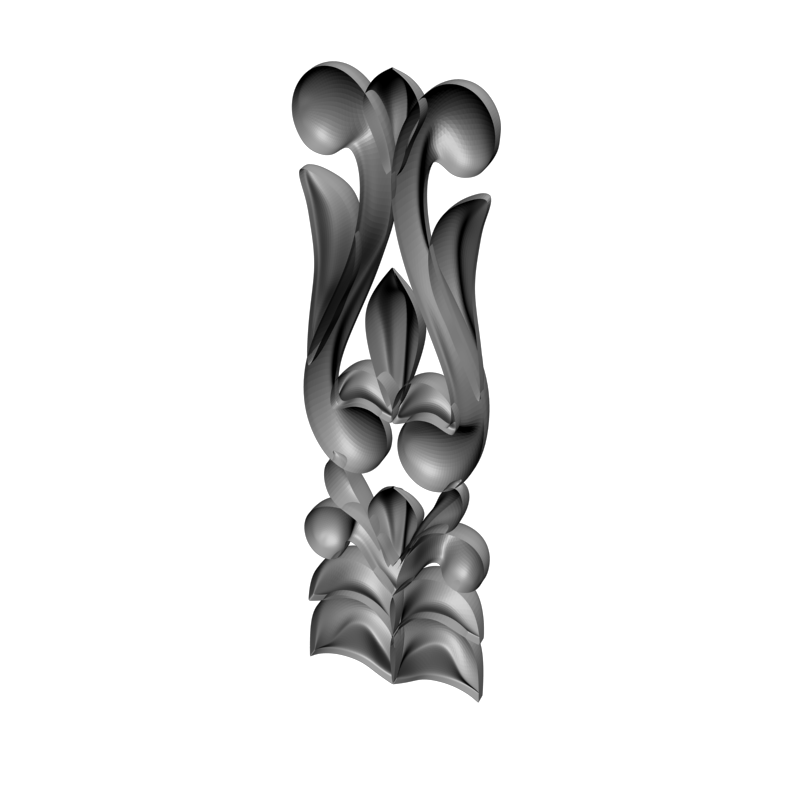 картинка Накладка D10-341 3D-STL.COM