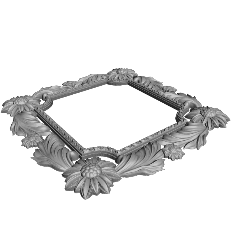 картинка Рама под панно D14-365 3D-STL.COM