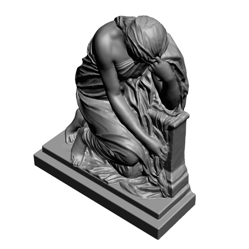 картинка Девушка L1-061 3D-STL.COM