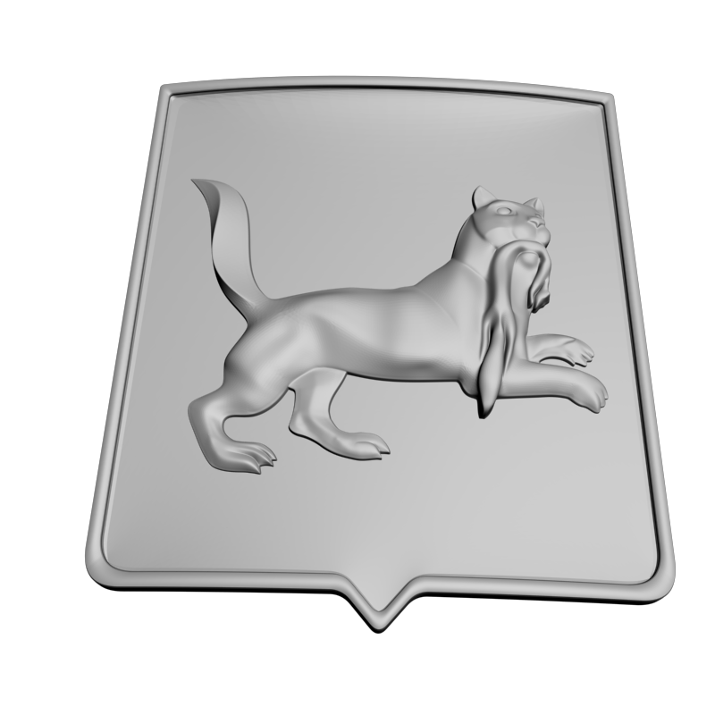 картинка Герб Иркутска RG1-117 3D-STL.COM