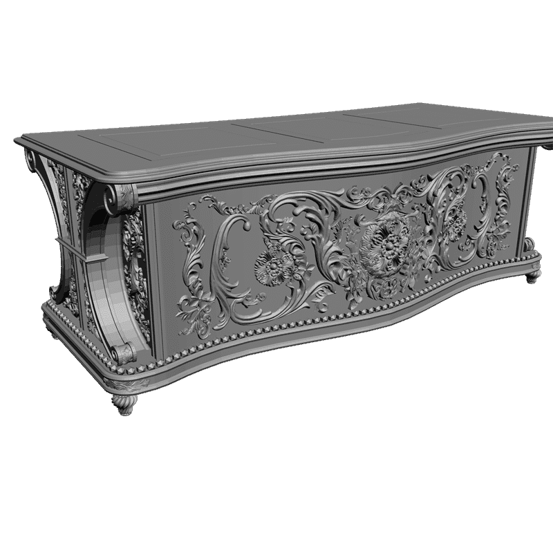 картинка Стол письменный M8-025 3D-STL.COM