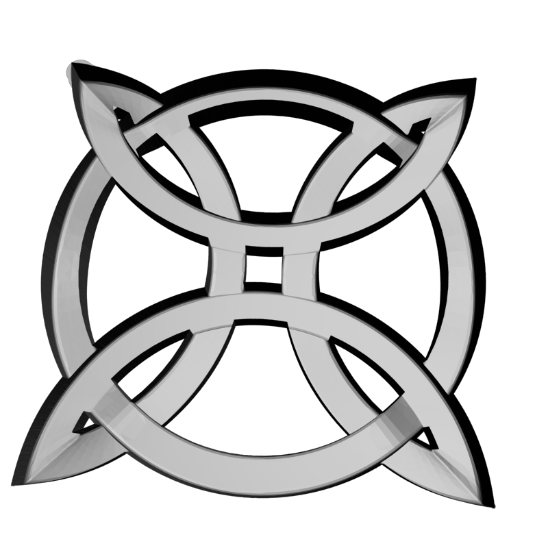 картинка Розетка резная D16-374 3D-STL.COM