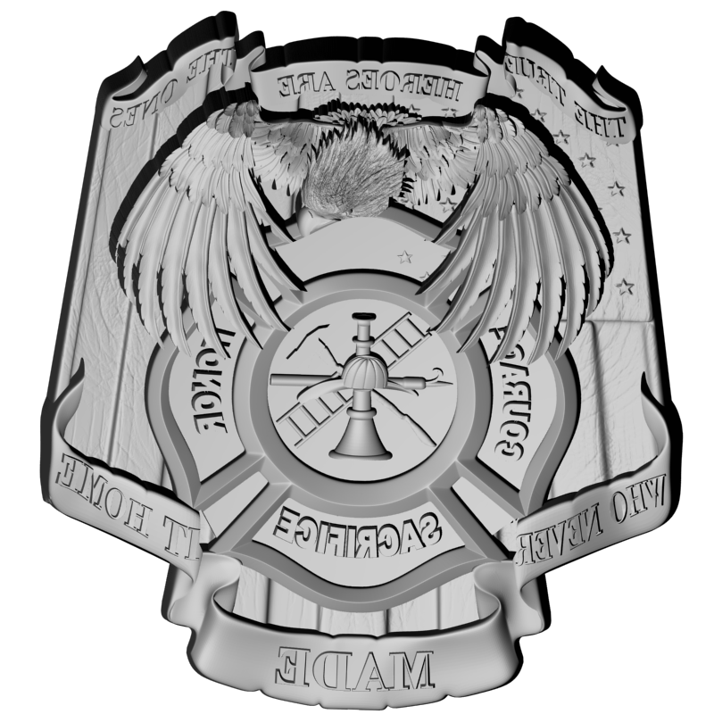 картинка Щит Пожарного RG3-096 3D-STL.COM