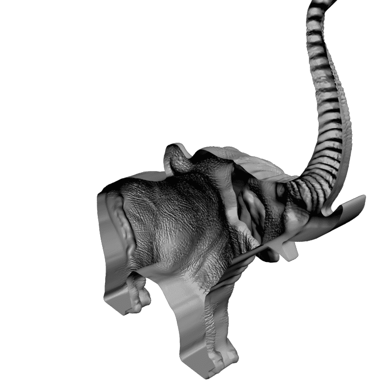 картинка Слон F1-011 3D-STL.COM