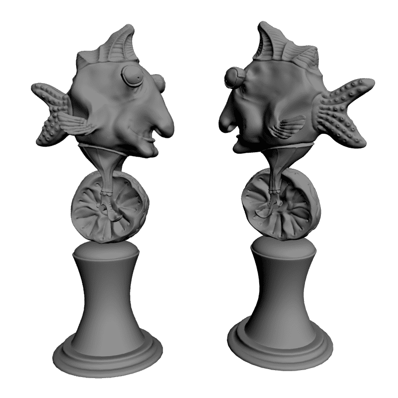 картинка Рыбка PI1-152 3D-STL.COM