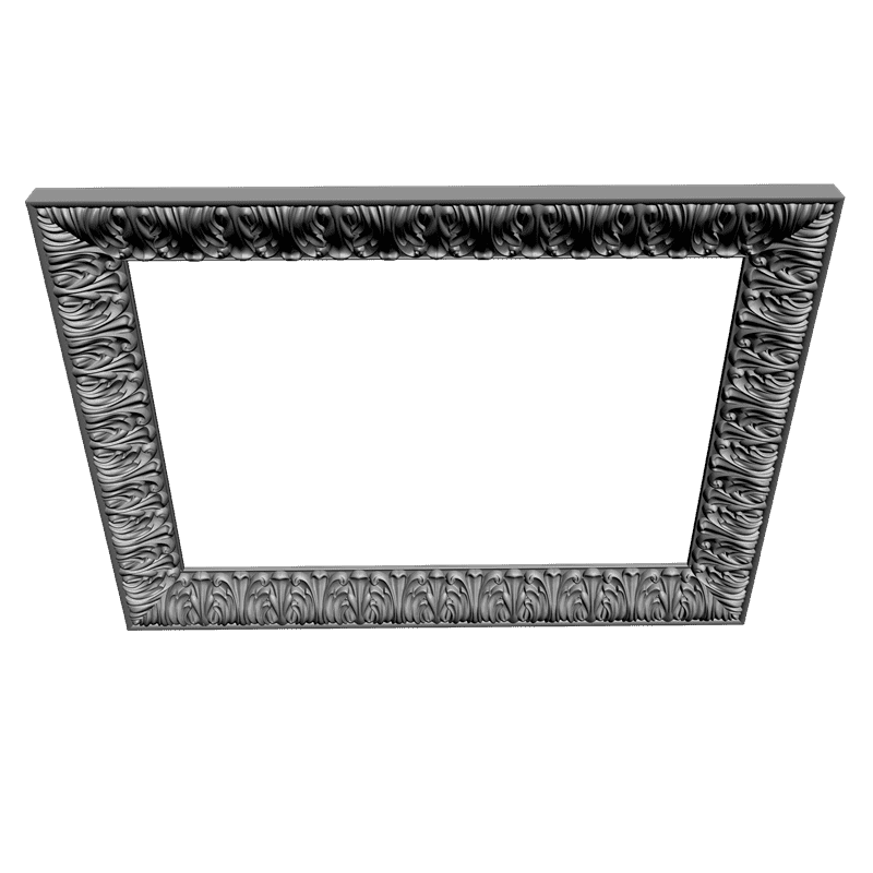 картинка Рама резная для картины D14-061 3D-STL.COM