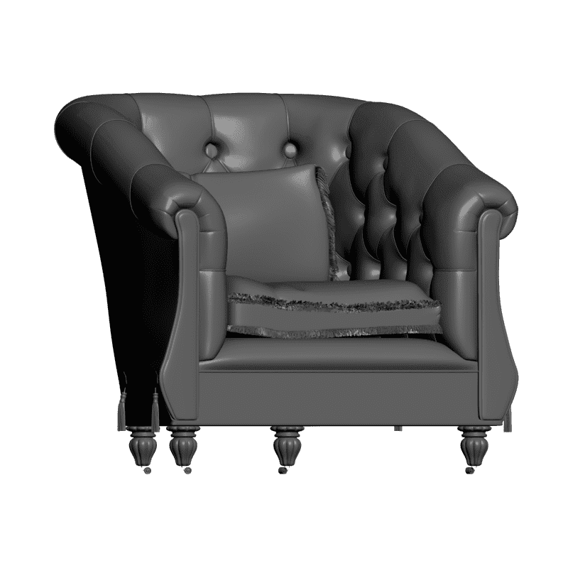 картинка Кресло M3-034 3D-STL.COM