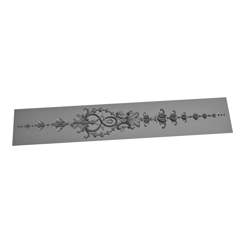 картинка Накладка декоративная рамная D10-408 3D-STL.COM