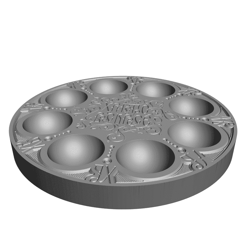 картинка Подставка для пасхальных яиц V8-003 3D-STL.COM