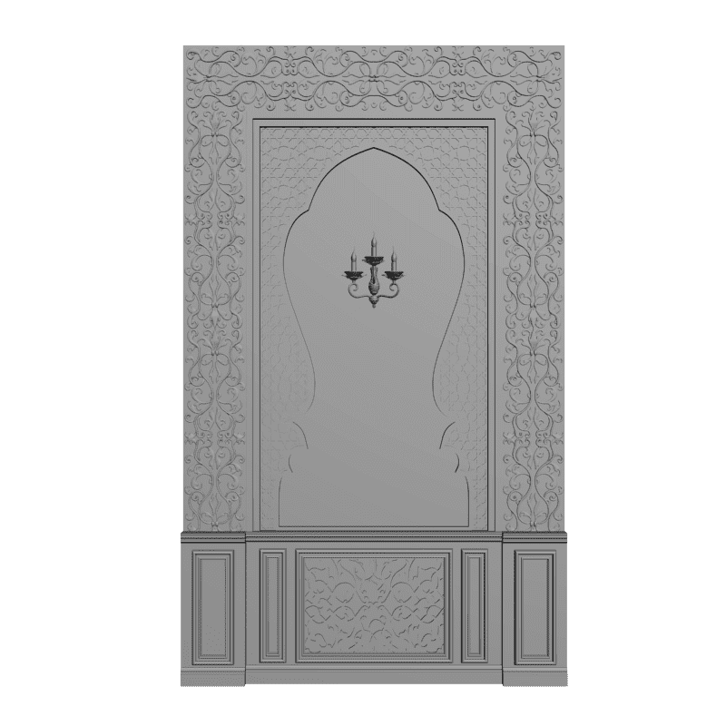картинка Оформление ниши M13-009 3D-STL.COM