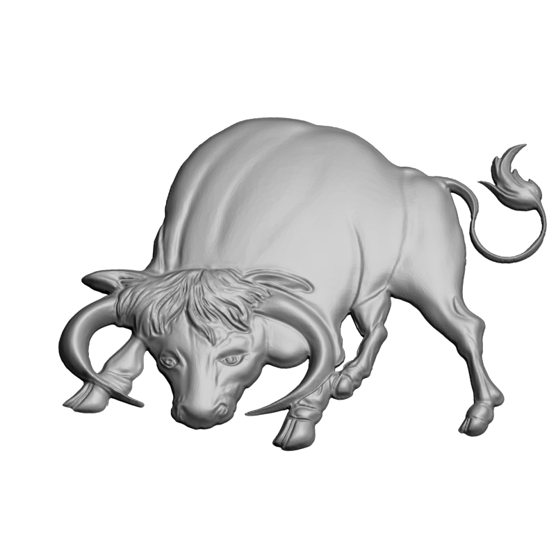 картинка Бык F1-261 3D-STL.COM